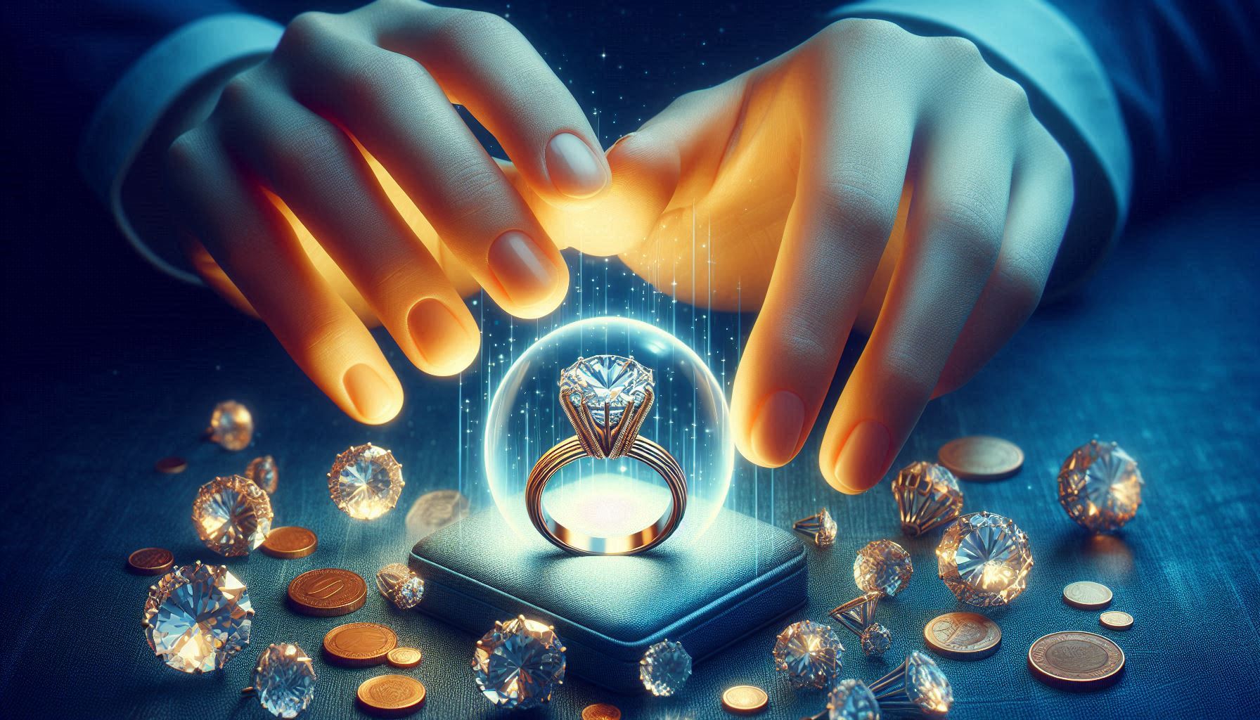 How Much Is A Diamond Ring With Small Diamonds Worth?