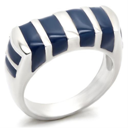 34210 - High-Polished 925 Sterling Silver Ring with Epoxy in Montana