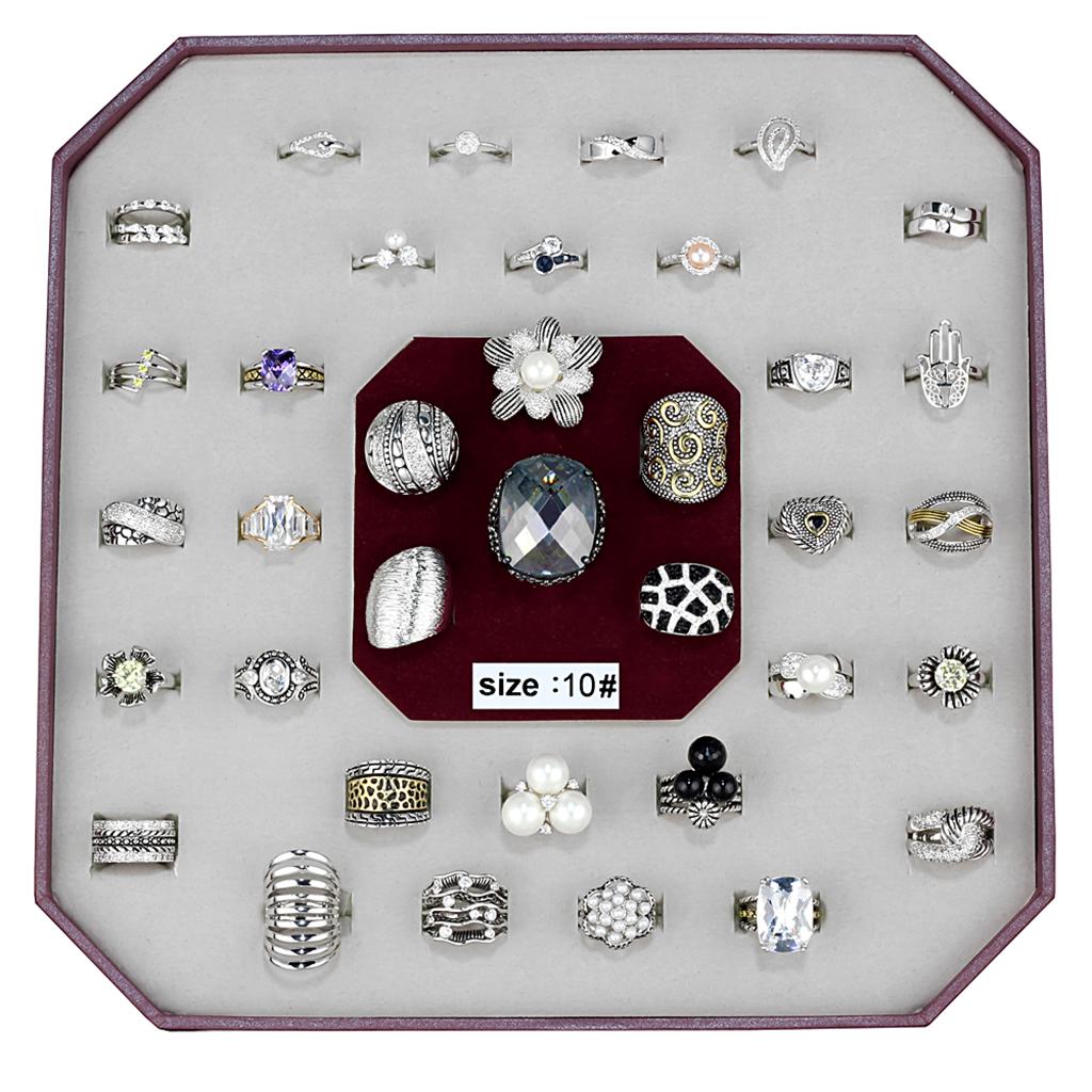 VK-006-SIZE10 - Assorted Brass Ring with Assorted in Assorted