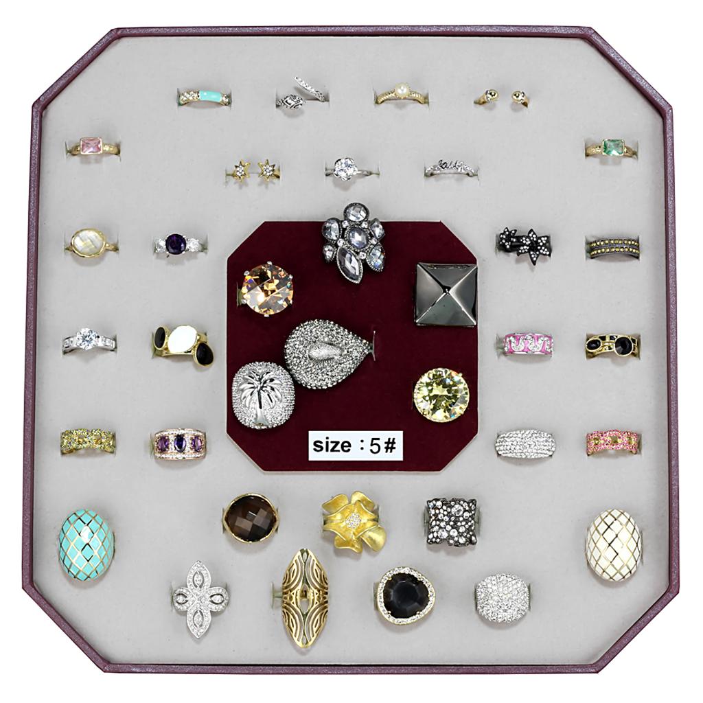 VK-010-SIZE5 - Assorted Brass Ring with Assorted in Assorted