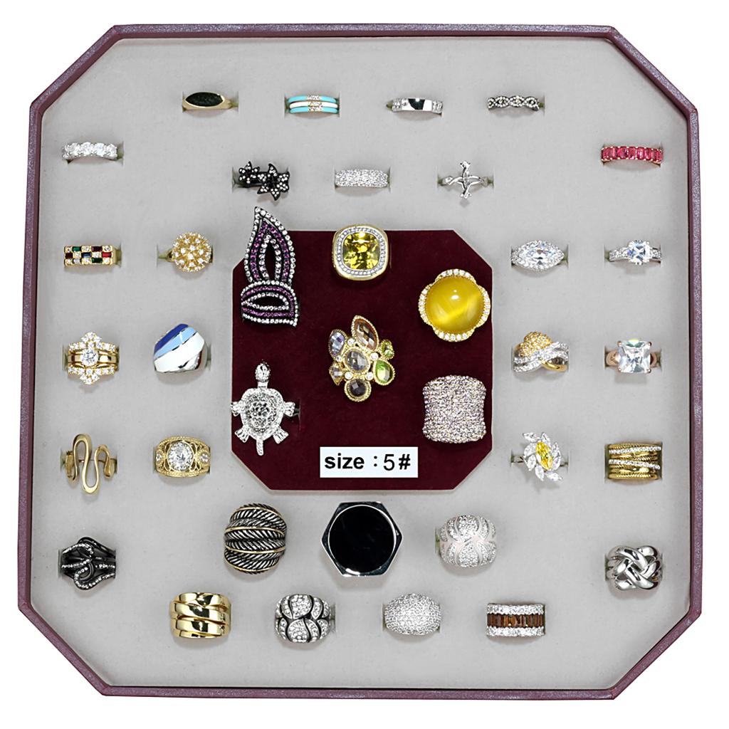 VK-012-SIZE5 - Assorted Brass Ring with Assorted in Assorted