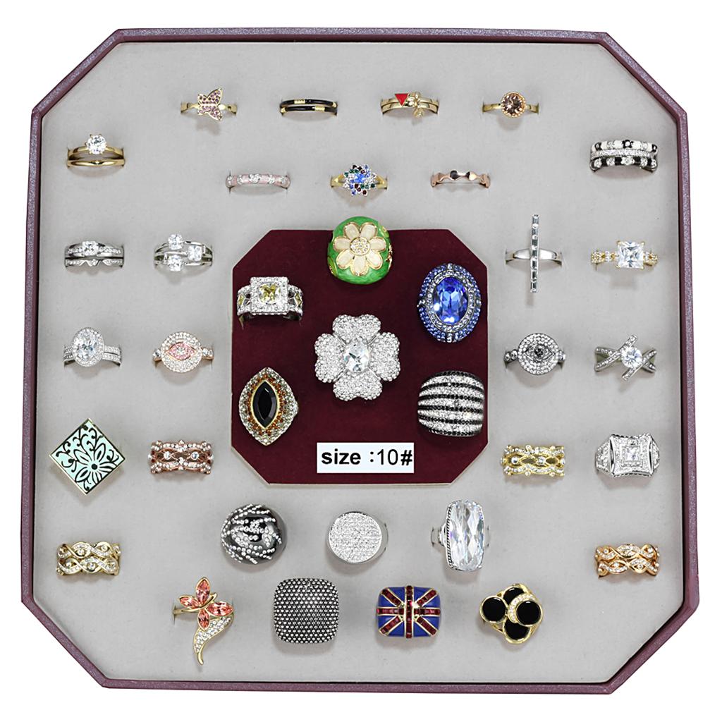 VK-016-SIZE10 - Assorted Brass Ring with Assorted in Assorted