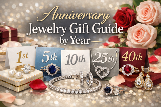 Anniversary Jewelry Gift Guide by Year