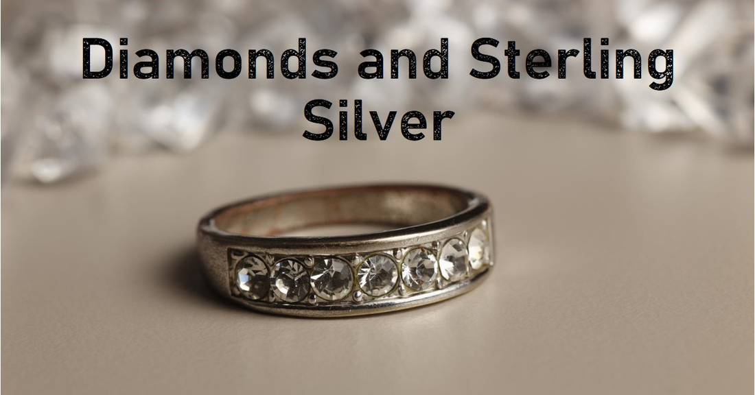Are Diamonds Ever Mounted In Sterling Silver?