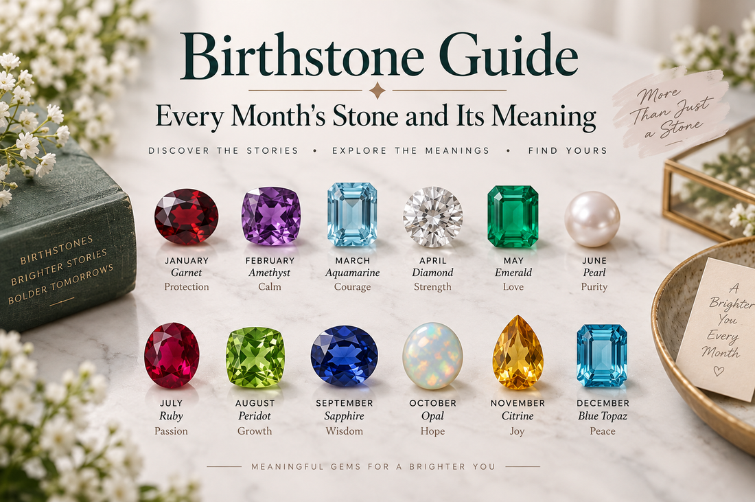 Birthstone Guide Every Month's Stone and Its Meaning