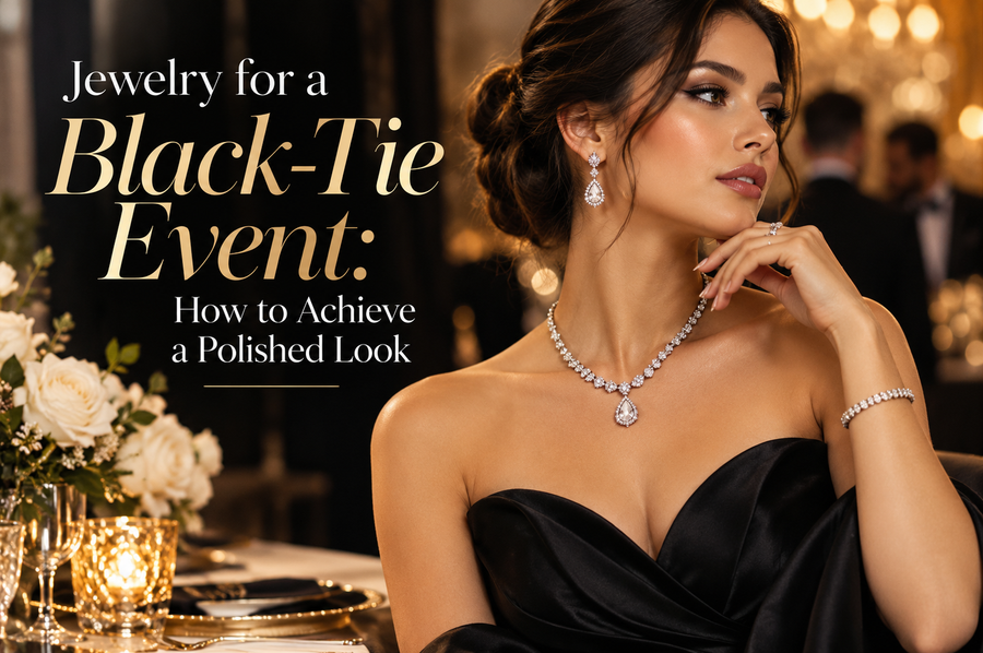 Jewelry for a Black-Tie Event: How to Achieve a Polished Look