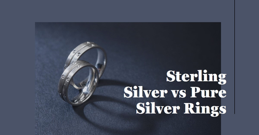 Can You Explain The Difference Between Sterling Silver And Pure Silver Rings?