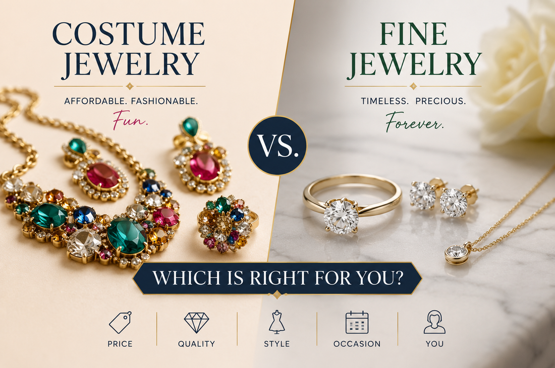 Costume Jewelry vs. Fine Jewelry Which Is Right for You