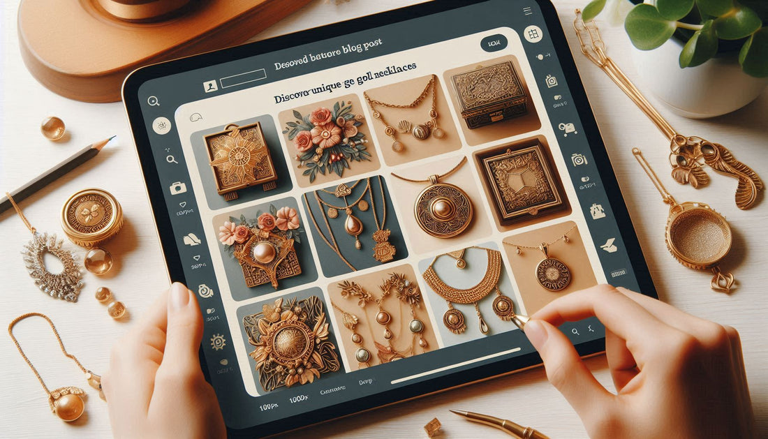 Discover Unique Vintage Gold Necklaces