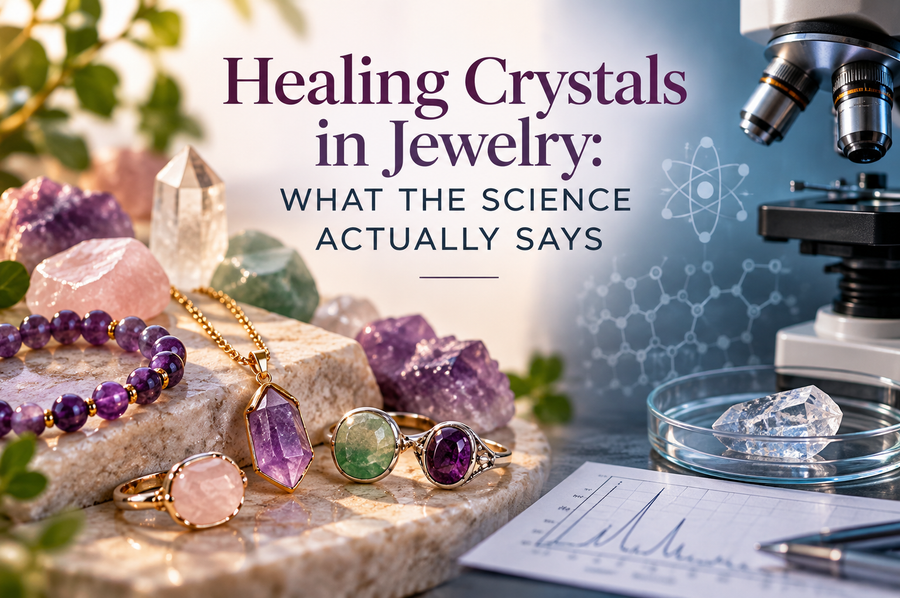 Healing Crystals in Jewelry What the Science Actually Says