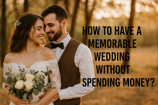 How Can One Have A Memorable Wedding Without Spending Money?
