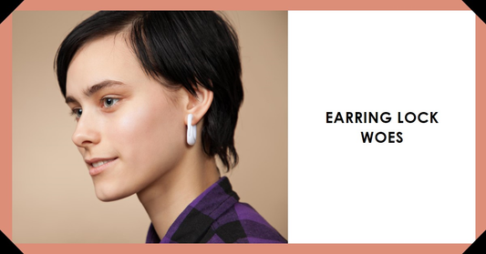 How Long Does It Take For A Plastic Earring Lock To Get Stuck Or Shrink In Your Earring?