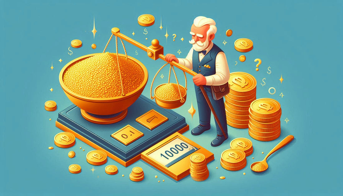 How Many Grams Of Gold Are Needed To Make An Ounce Of Pure Gold?