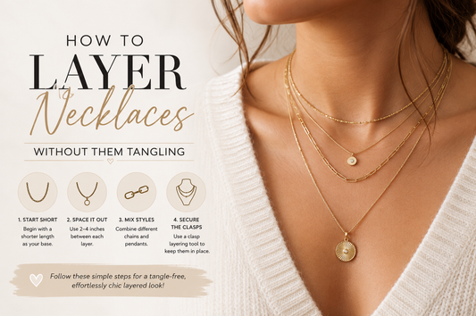 How to Layer Necklaces Without Them Tangling