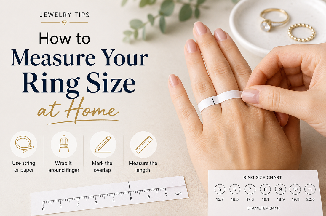 How to Measure Your Ring Size at Home