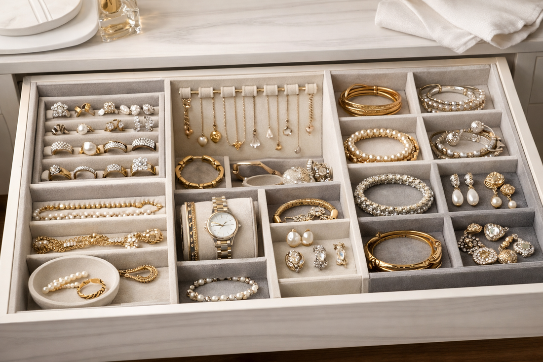 How to Organize Jewelry Drawers Like a Pro