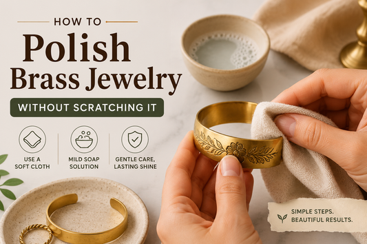 How to Polish Brass Jewelry Without Scratching It