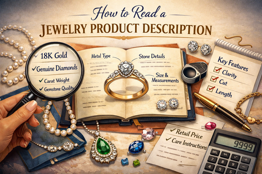 How to Read a Jewelry Product Description