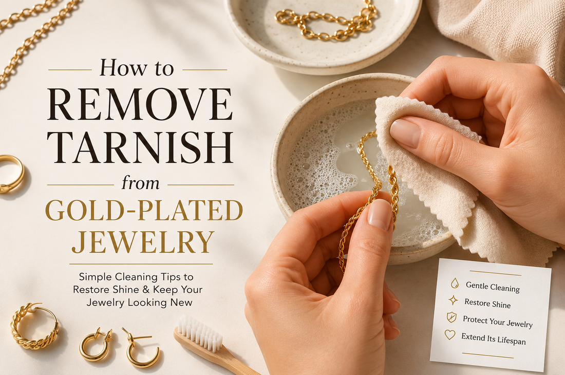 How to Remove Tarnish from Gold-Plated Jewelry