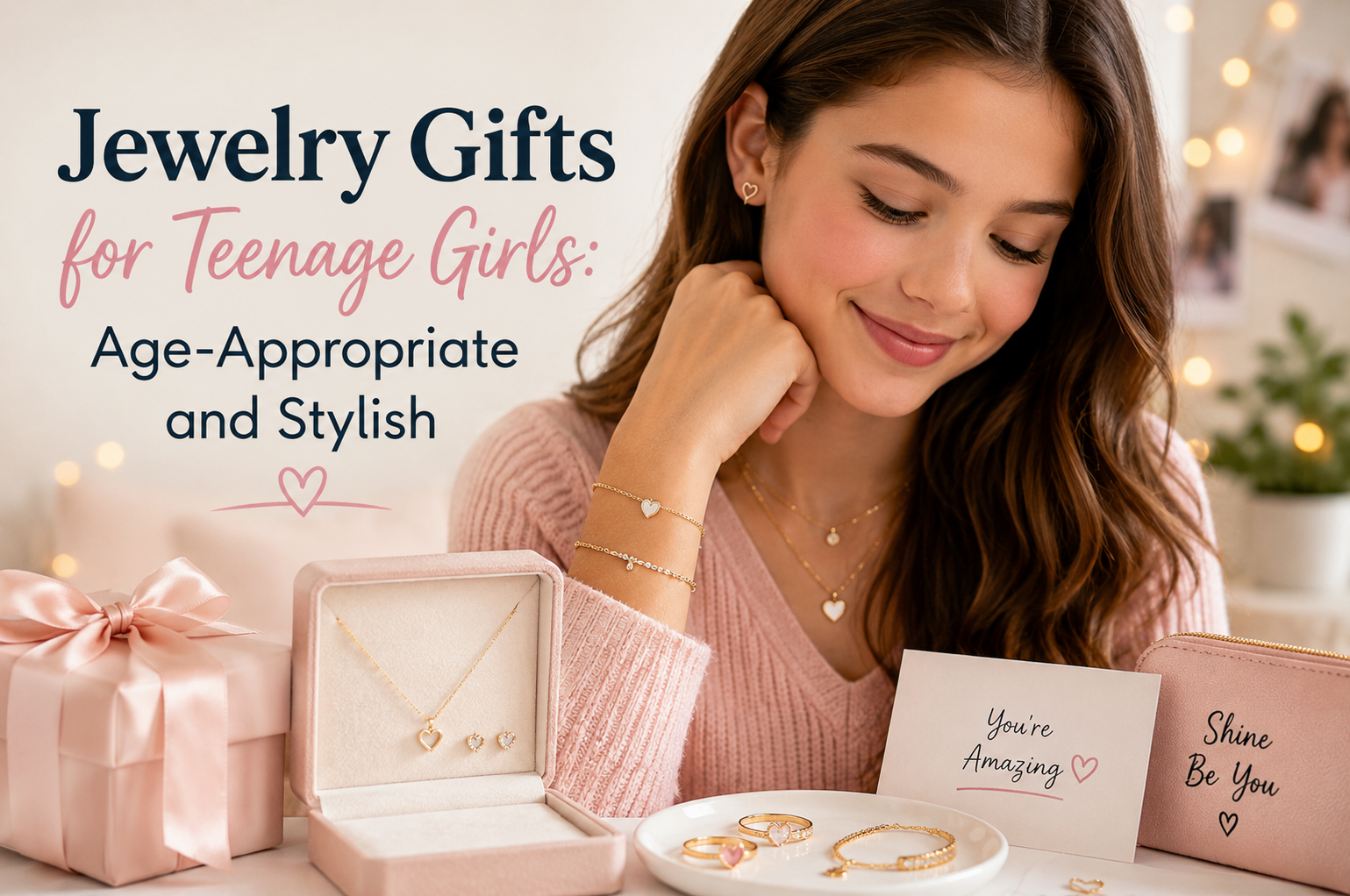 Jewelry Gifts for Teenage Girls Age-Appropriate and Stylish