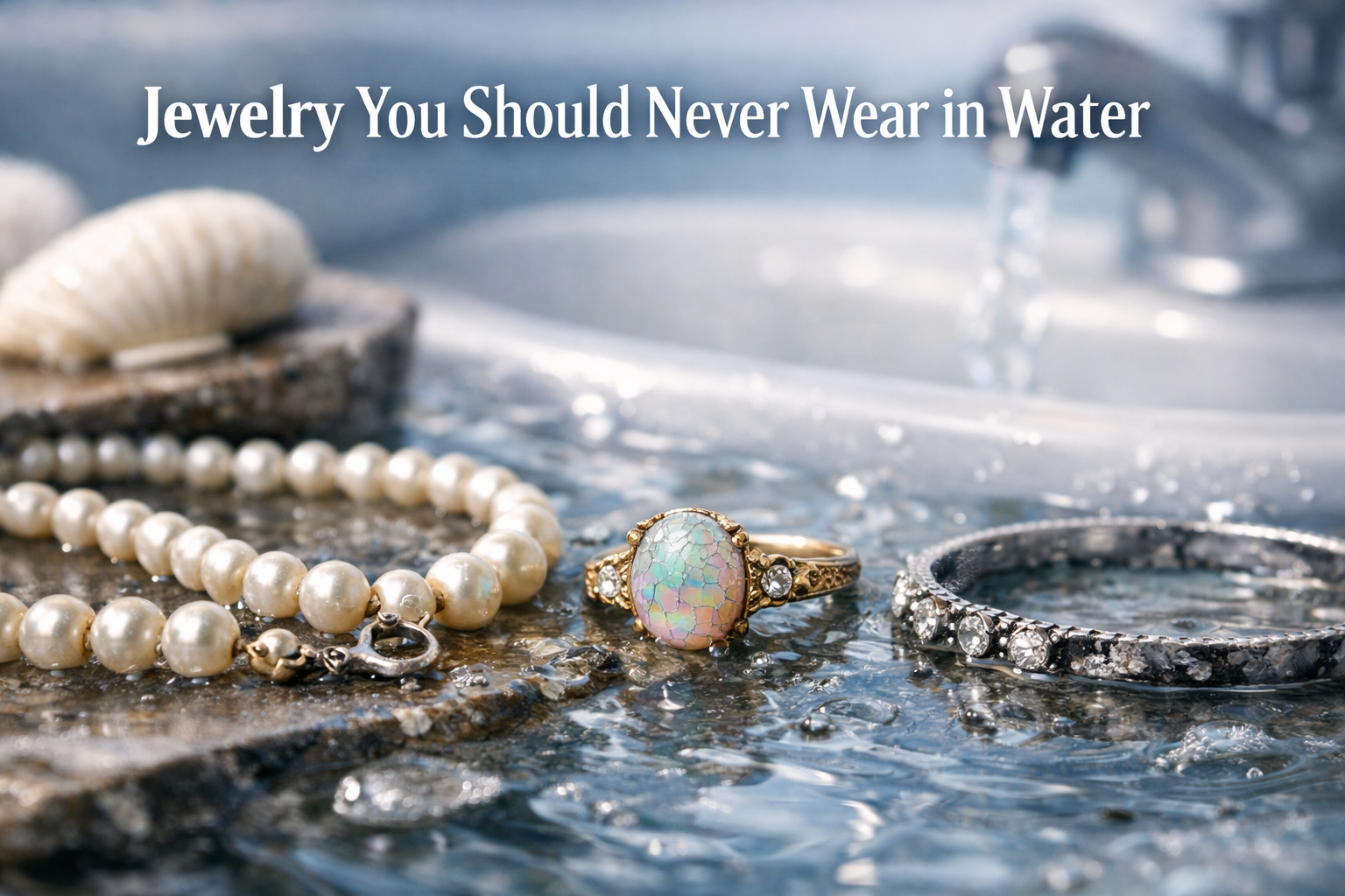 Jewelry You Should Never Wear in Water