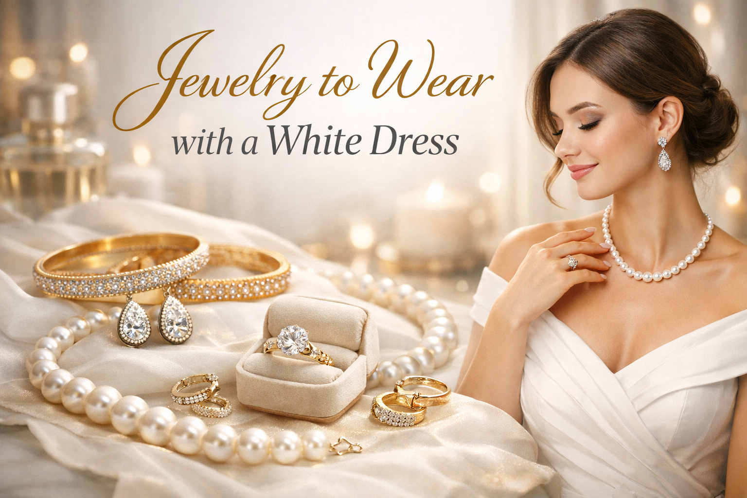 Jewelry to Wear with a White Dress