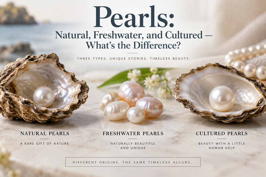 Pearls Natural, Freshwater, and Cultured — What's the Difference