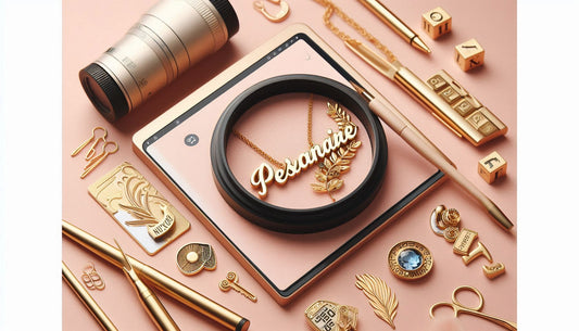 Personalize Your Look With A Custom Gold Name Necklace