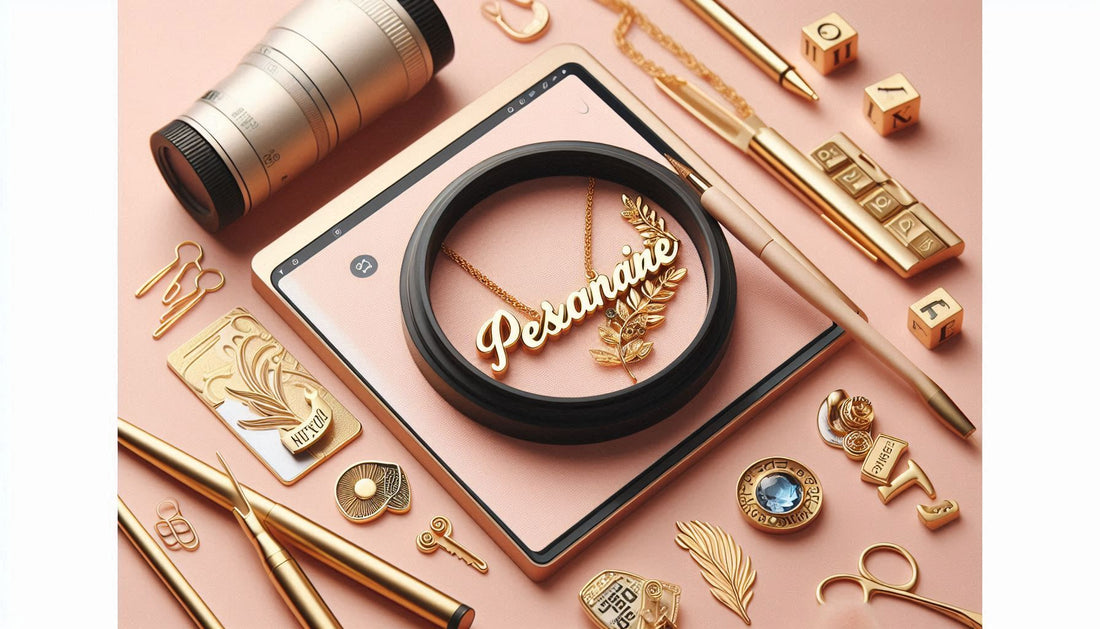 Personalize Your Look With A Custom Gold Name Necklace