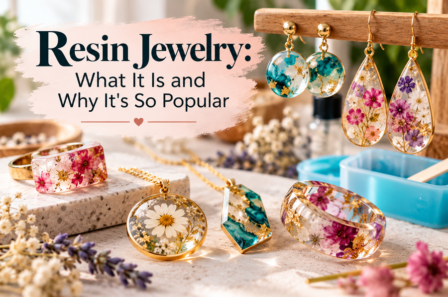 Resin Jewelry What It Is and Why It's So Popular