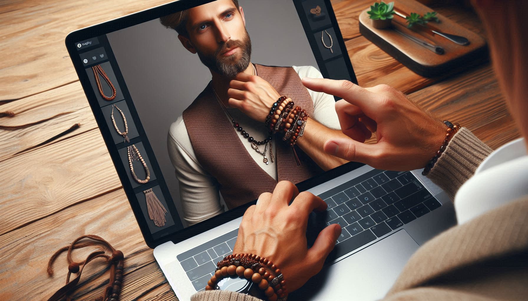 Stylish Beaded Necklaces For Men