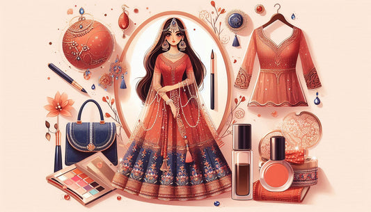 What Are The Best Accessories To Pair With An Anarkali Sharara Suit?