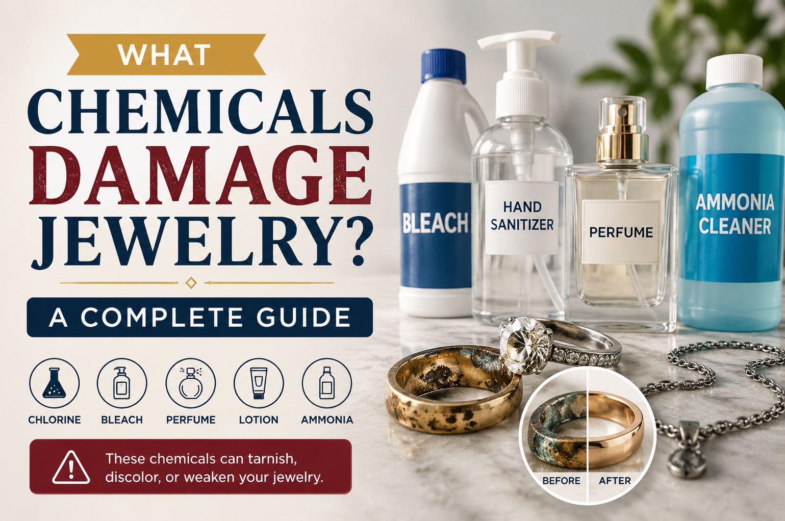 What Chemicals Damage Jewelry A Complete Guide