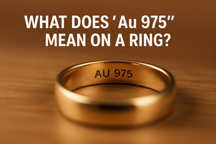 Gold Code 975 What Does “Au 975” Mean On A Ring?