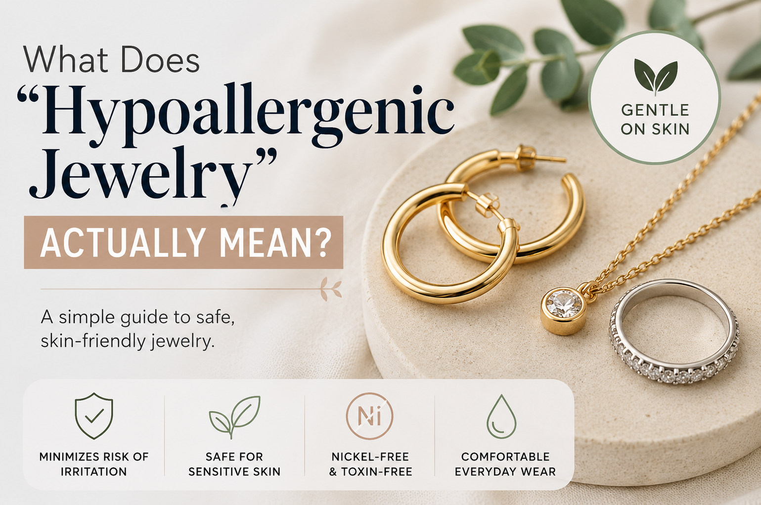 What Does Hypoallergenic Jewelry Actually Mean
