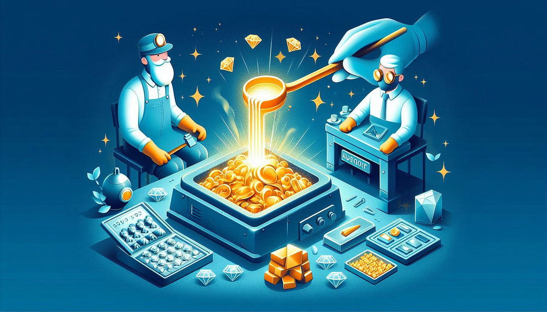 What Happens If You Melt Gold, Silver, And Diamonds?