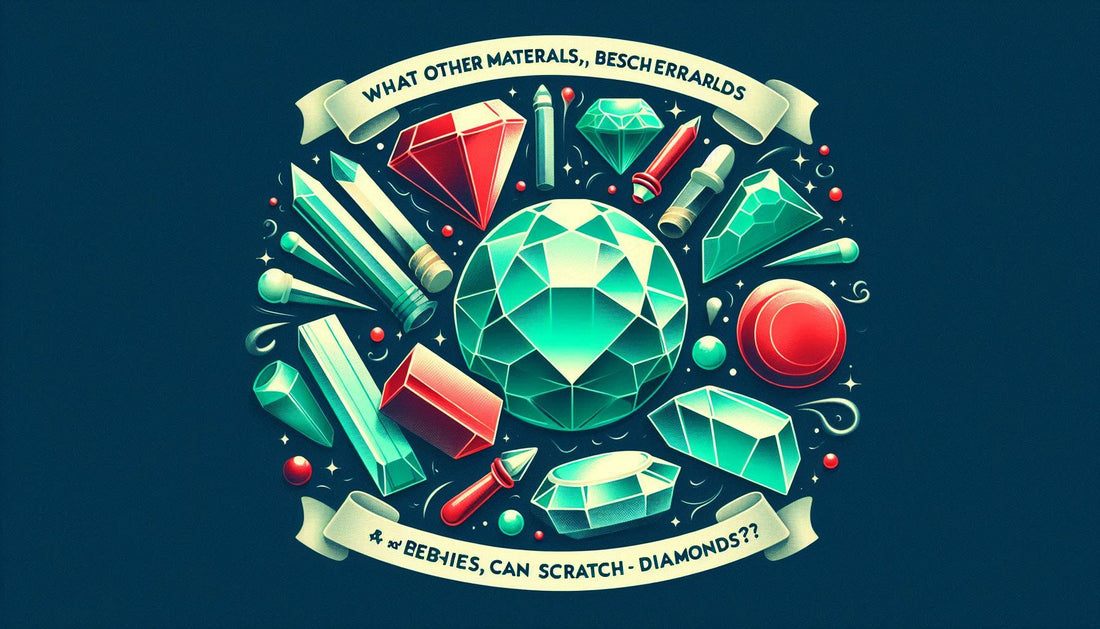 What Other Materials, Besides Emeralds And Rubies, Can Scratch Diamonds?