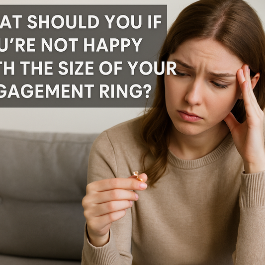 What Should You Do If You're Not Happy With The Size Of Your Engagement Ring?