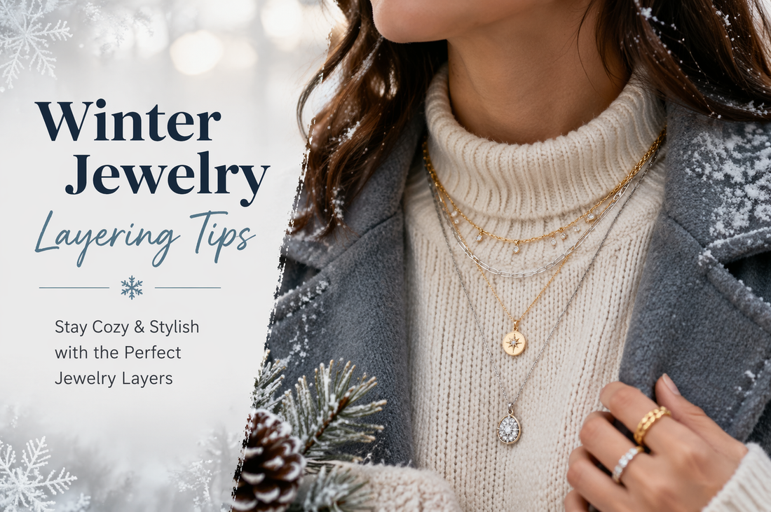 Winter Jewelry Layering Tips