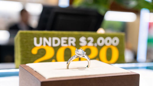 Affordable Diamond Engagement Rings Under $2,000