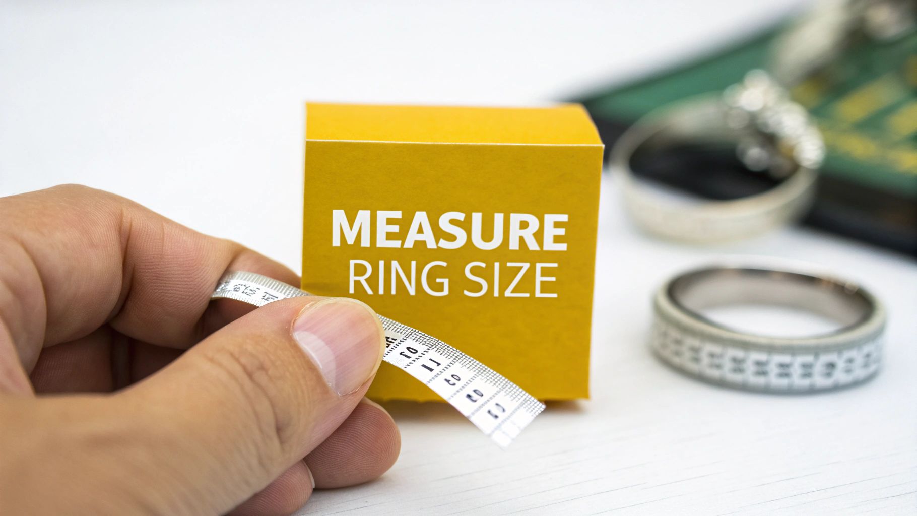 How to Measure Ring Size Accurately at Home