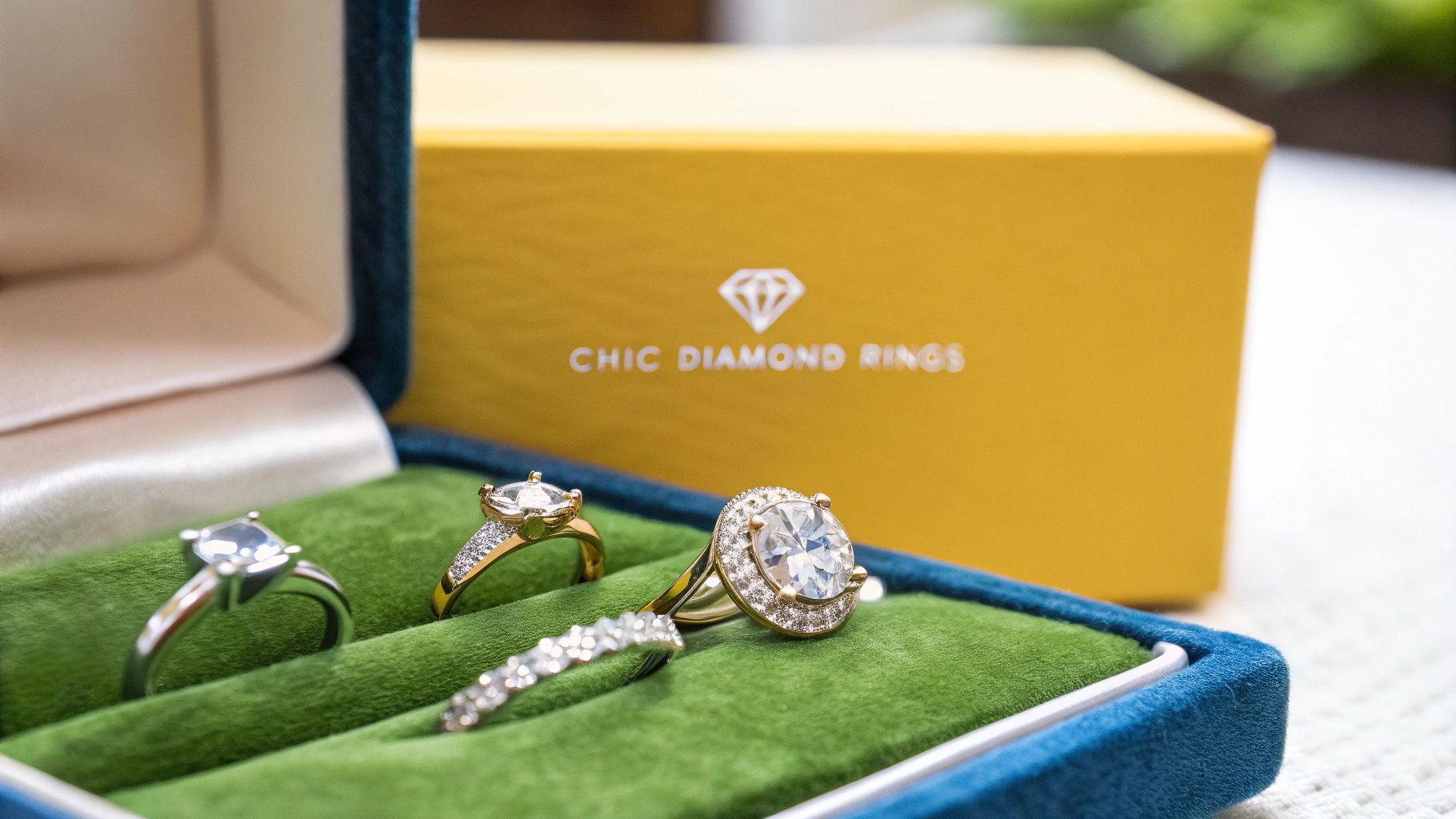 Chic Diamond Rings That Are Not Engagement Rings