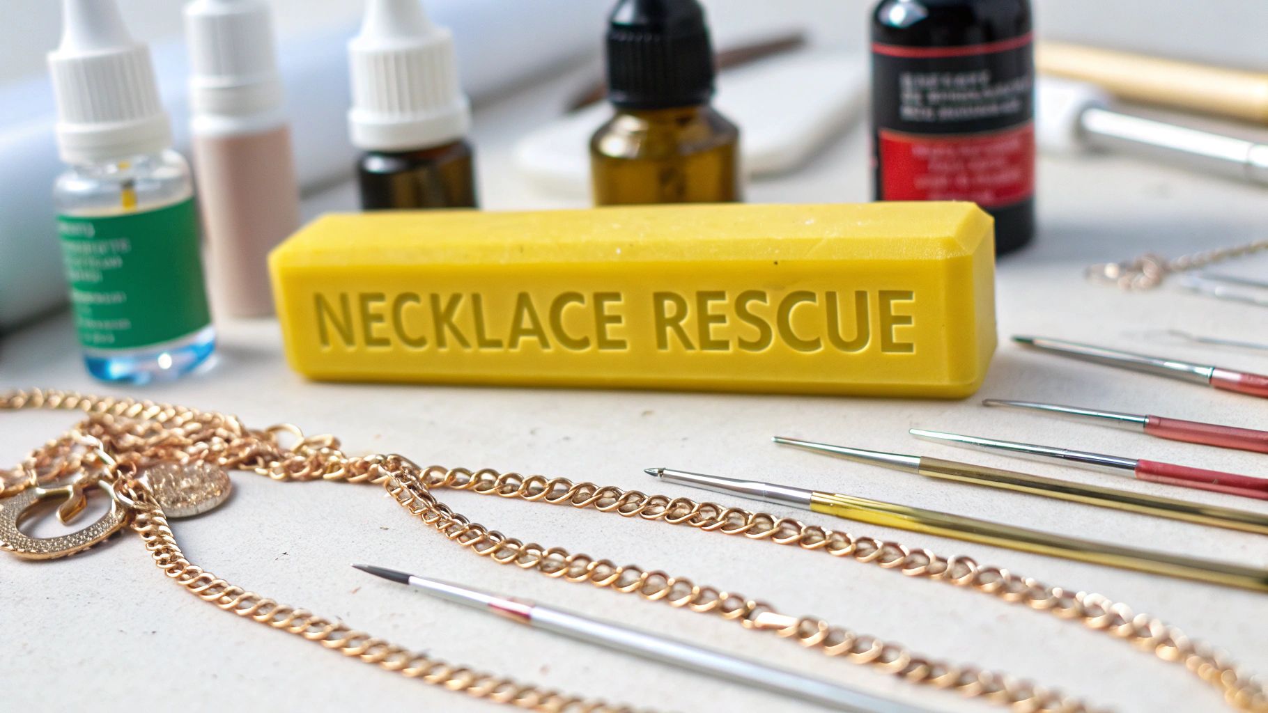 How to Untangle Chain Necklaces The Easy Way