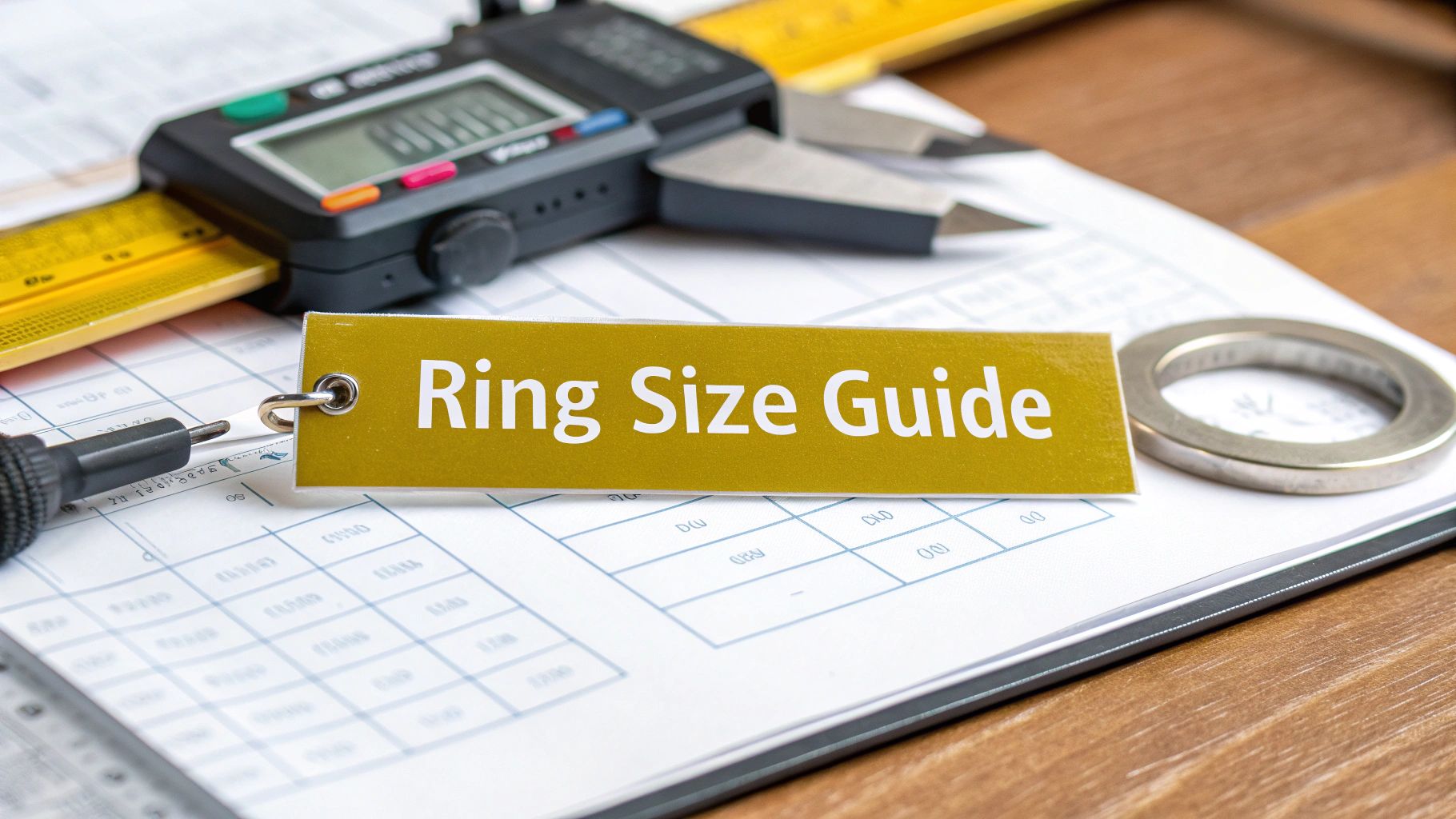 How to Measure a Ring Size at Home Accurately