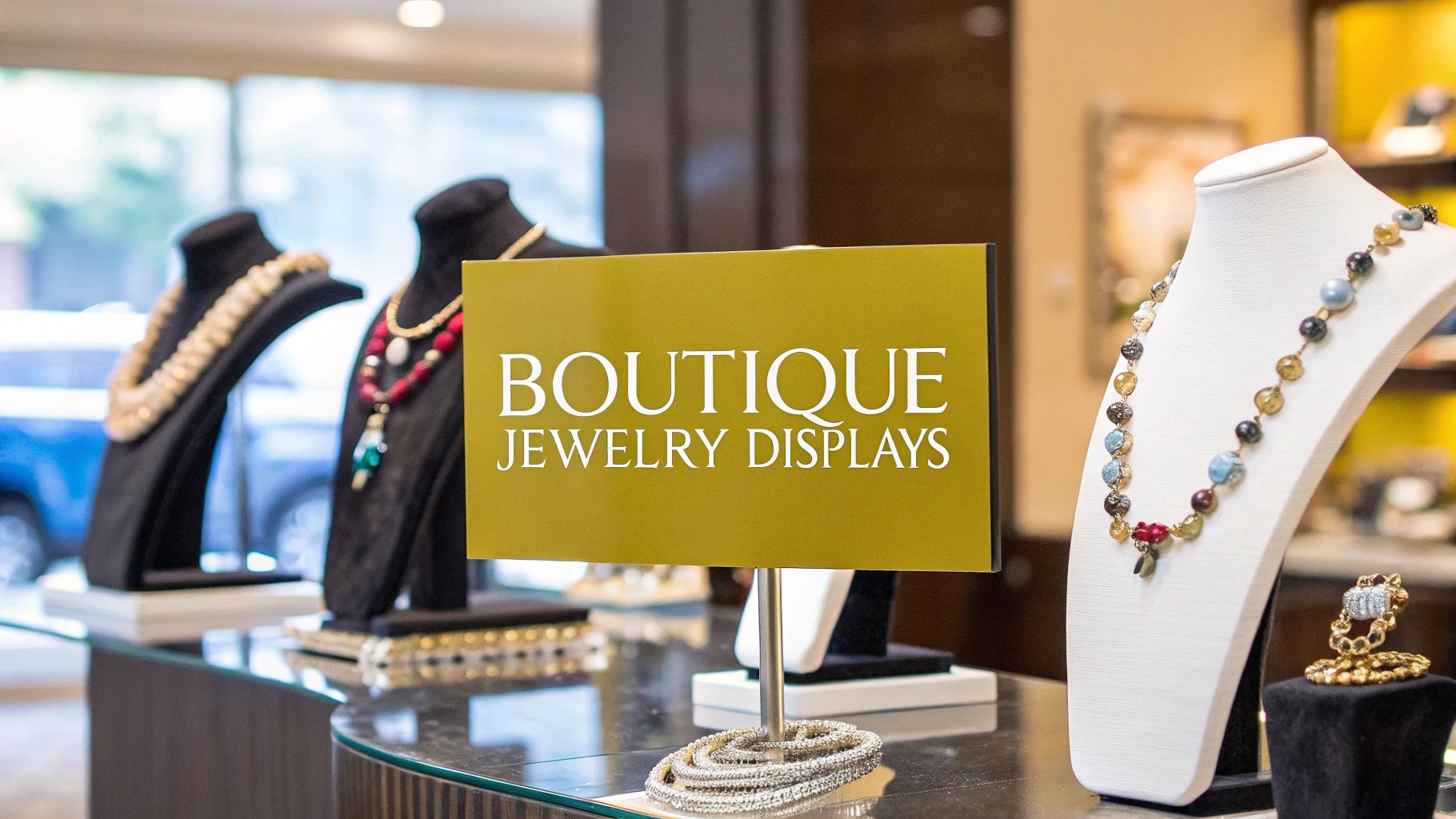 7 Creative Jewelry Display Ideas for Boutiques in 2025