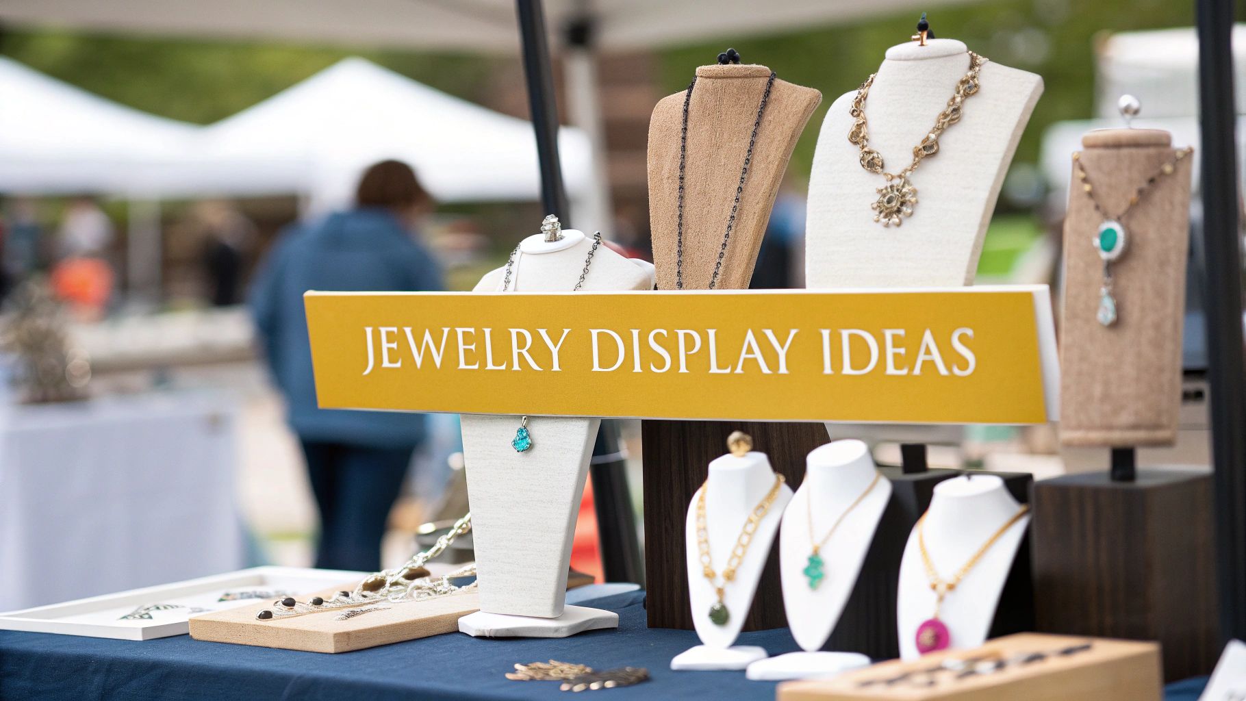 8 Essential Jewelry Display Ideas for Craft Shows in 2025