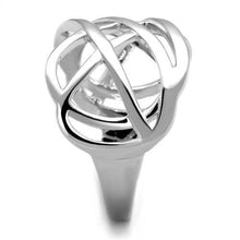 3W1075 - Rhodium Brass Ring with No Stone