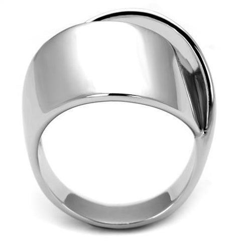 3W1311 - Rhodium Brass Ring with No Stone