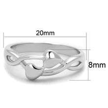 3W859 - Rhodium Brass Ring with No Stone