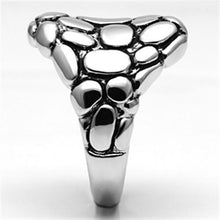 3W047 - Rhodium Brass Ring with No Stone